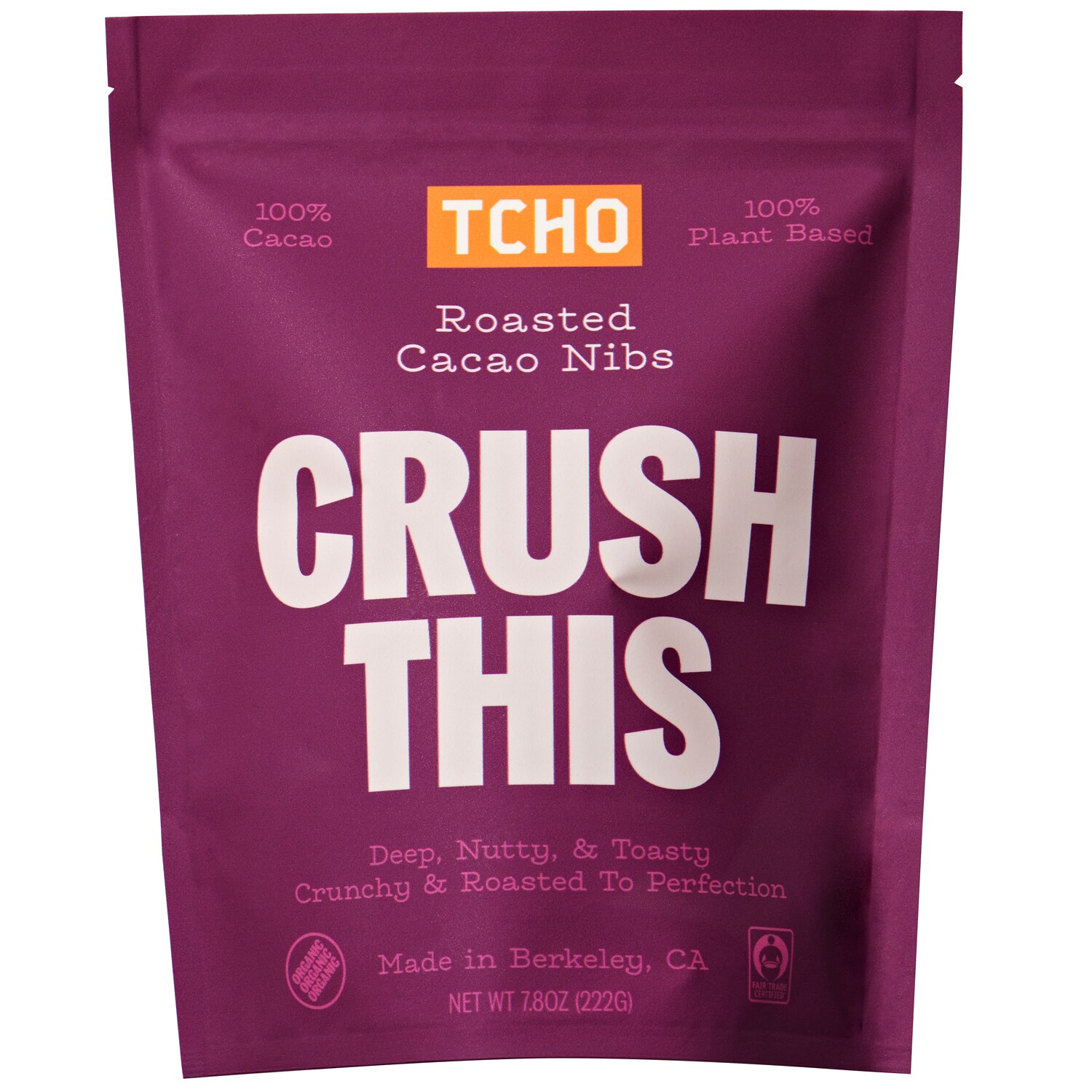 TCHO Roasted Cacao Nibs, Crush This