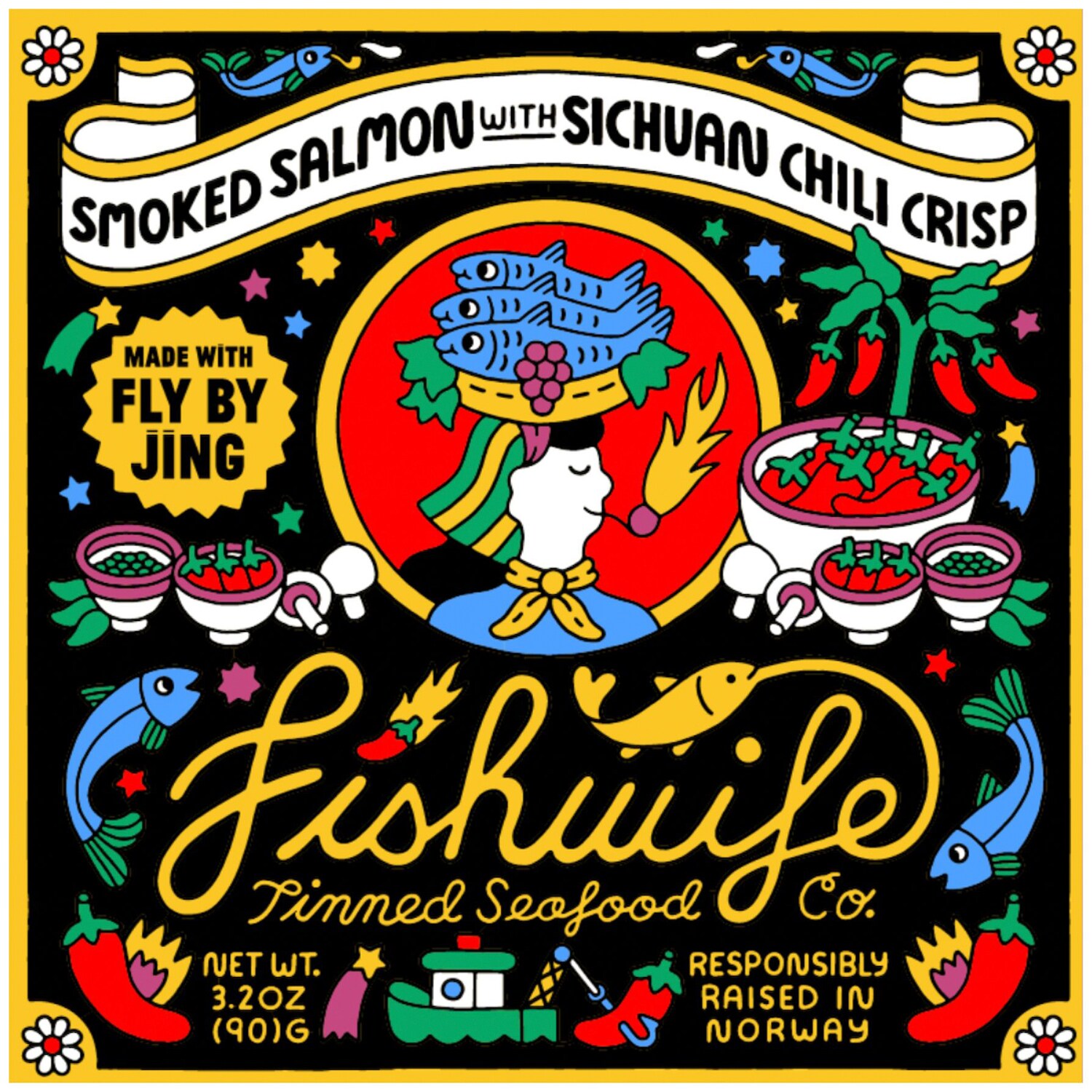 Fishwife Smoked Salmon with Sichuan Chili Crisp