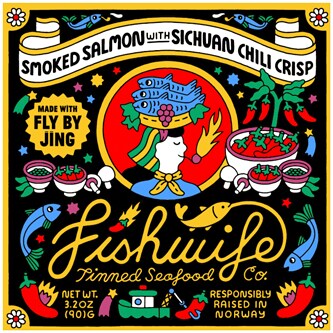 Fishwife Smoked Salmon with Sichuan Chili Crisp