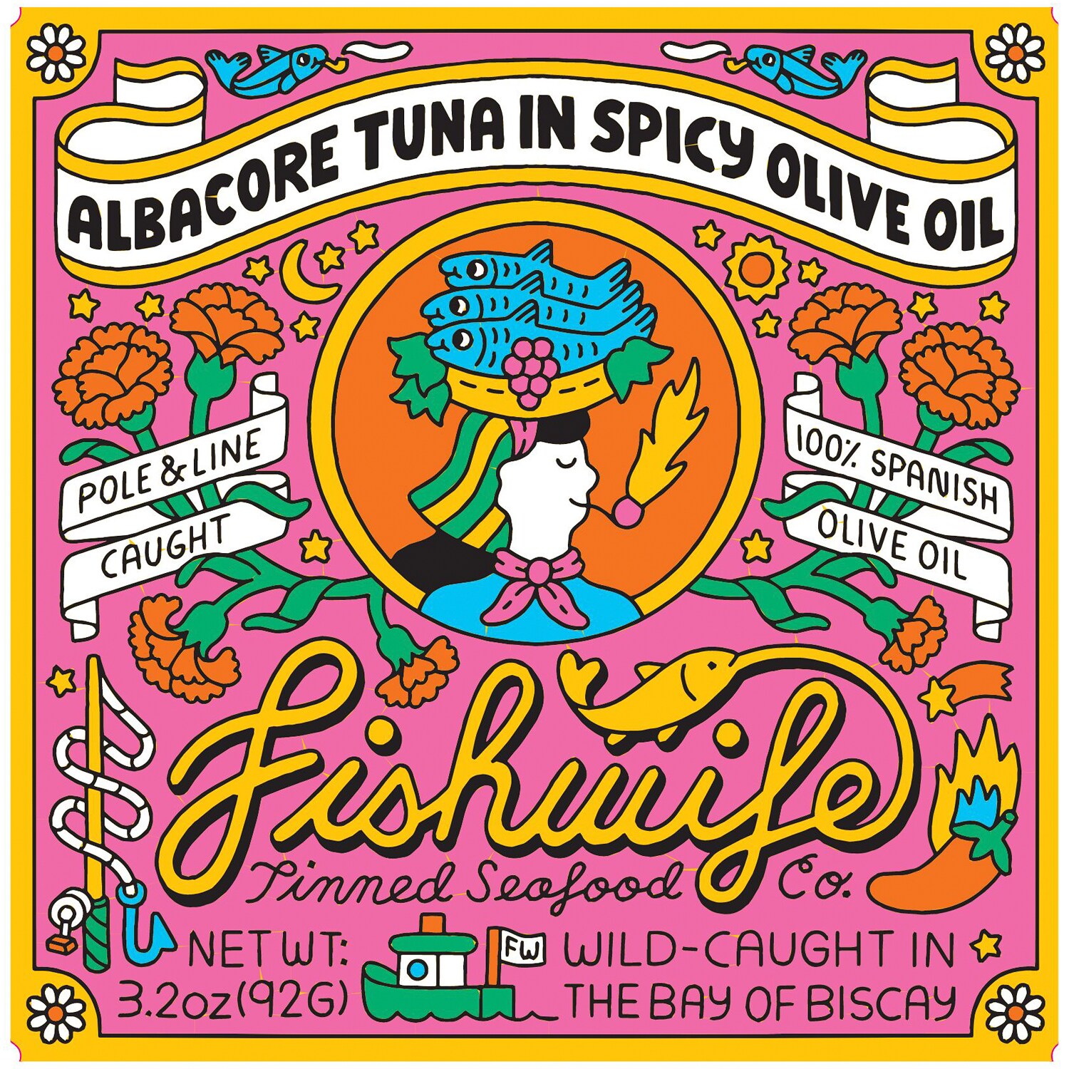 Fishwife Albacore Tuna in Spicy Olive Oil