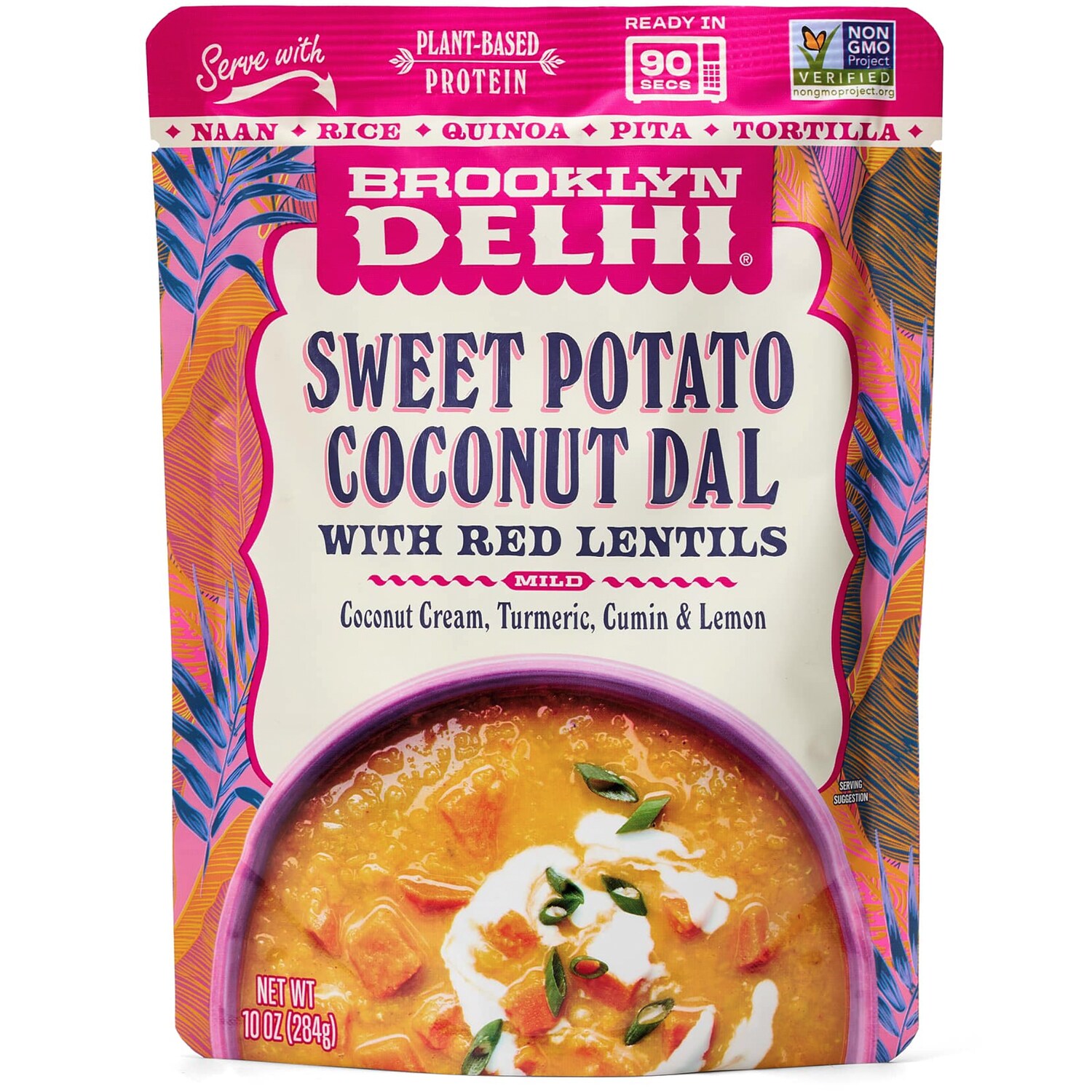 Brooklyn Delhi Sweet Potato Coconut Dal with Red Lentils