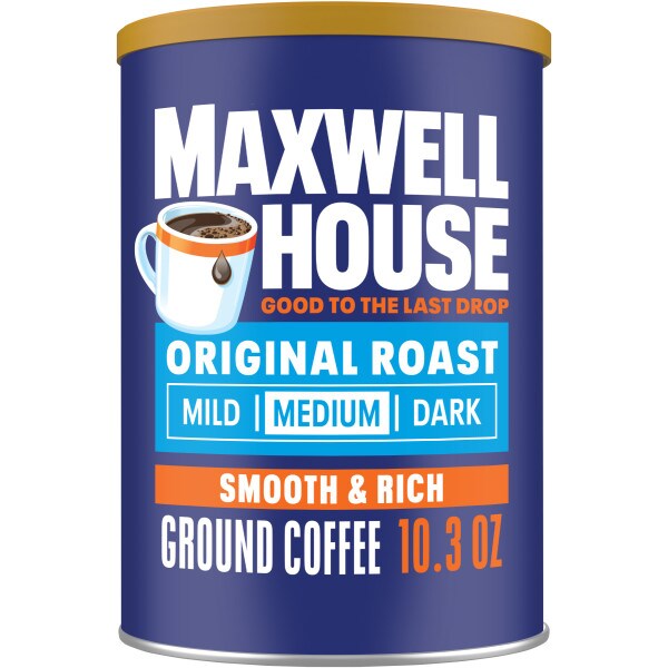 Maxwell House Ground Coffee Medium, Original Blend