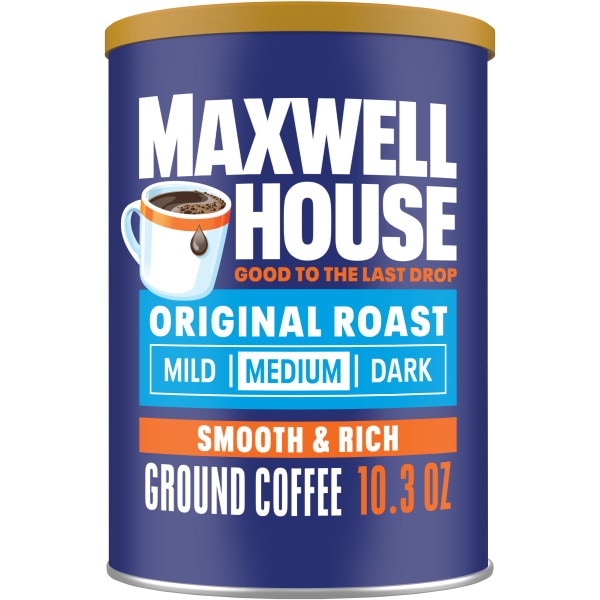 Maxwell House Ground Coffee Medium, Original Blend