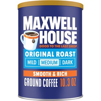 Maxwell House Ground Coffee Medium, Original Blend