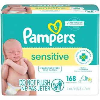 Pampers Sensitive Baby Wipes