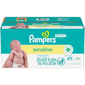 Pampers Sensitive Baby Wipes