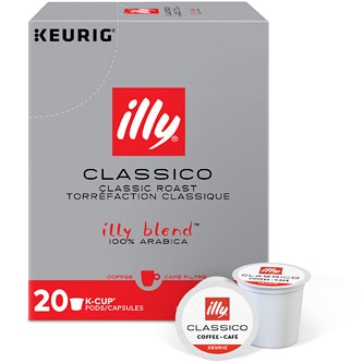 illy Single Serve Pods Classico Coffee, Medium Roast