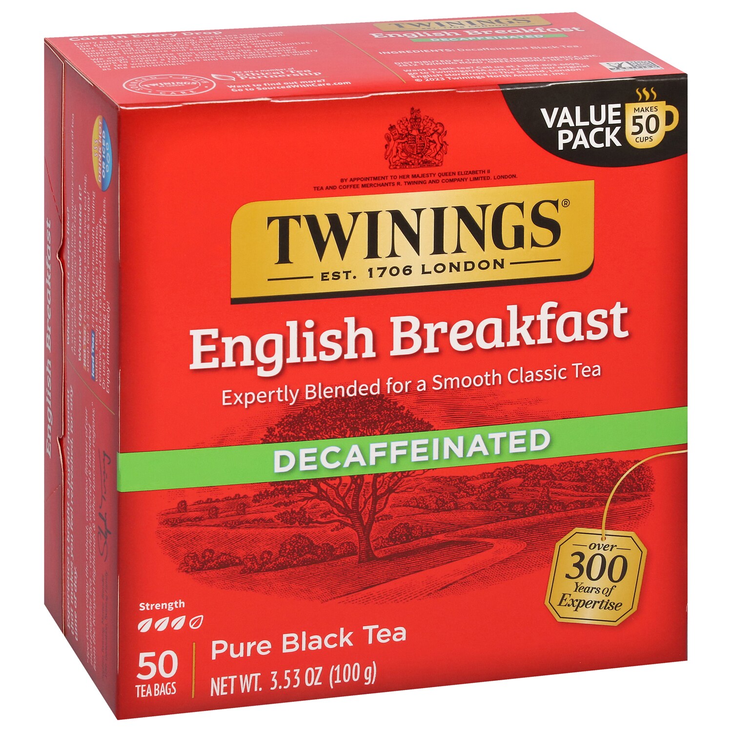 Twinings English Breakfast Decaf Tea