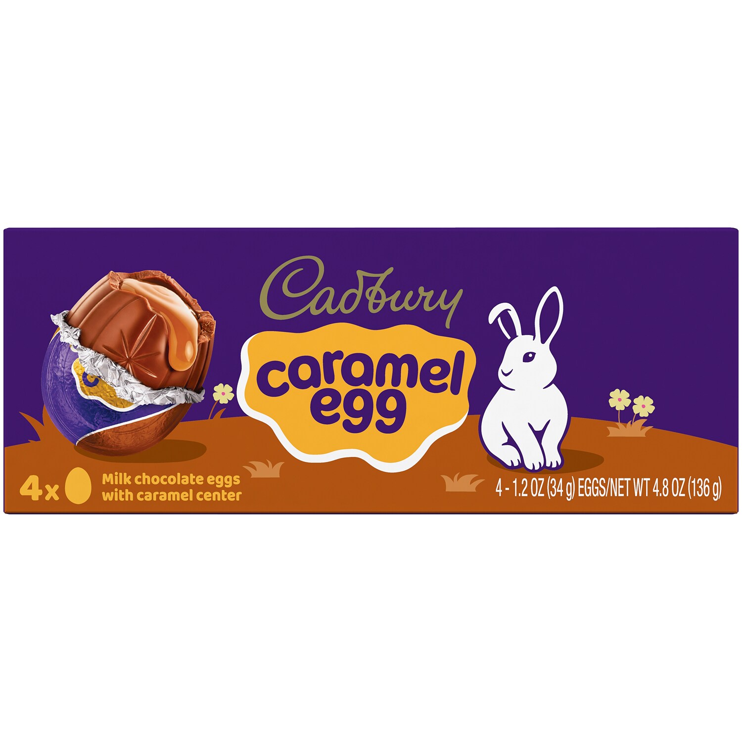Cadbury Caramel Egg Milk Chocolate Eggs with Caramel Center