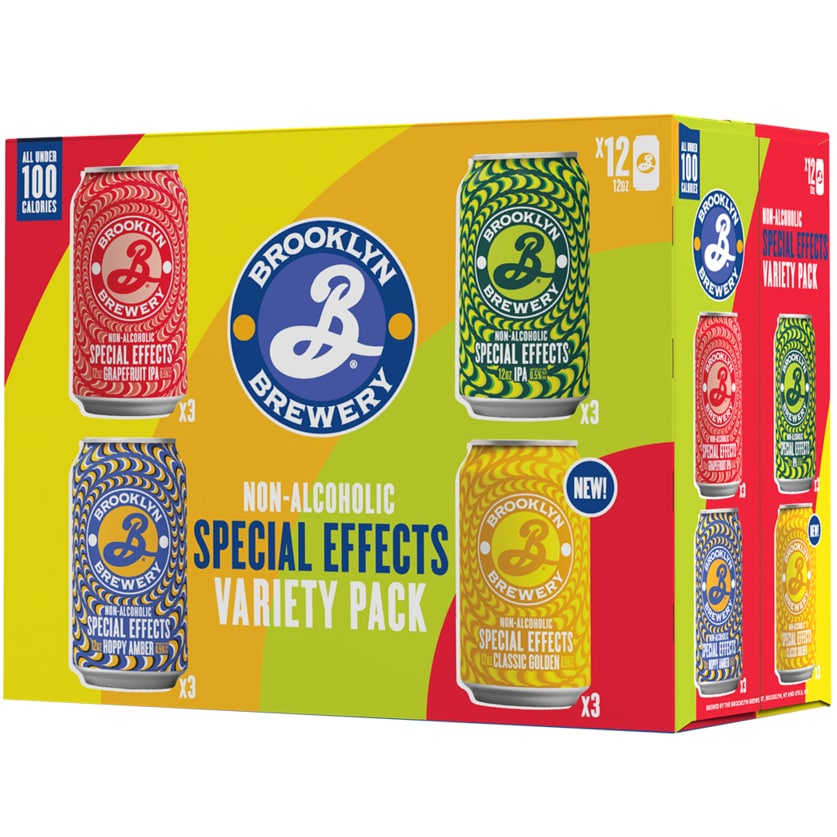 Brooklyn Brewery Special Effects Non-Alcoholic Variety Pack, Cans