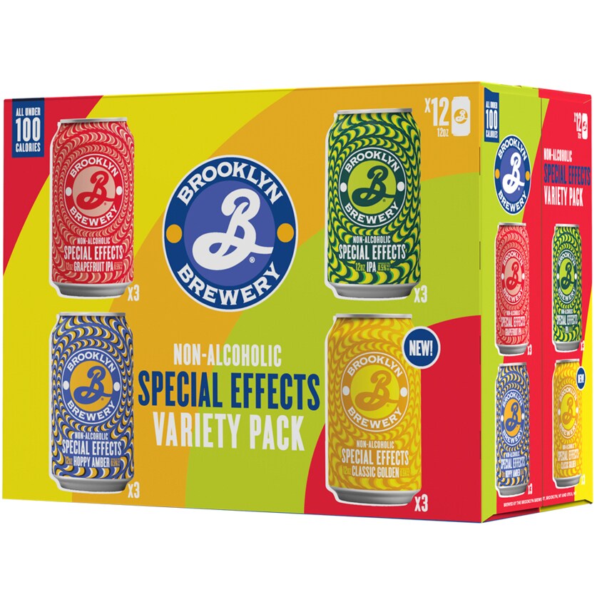 Brooklyn Brewery Special Effects Non-Alcoholic Variety Pack, Cans