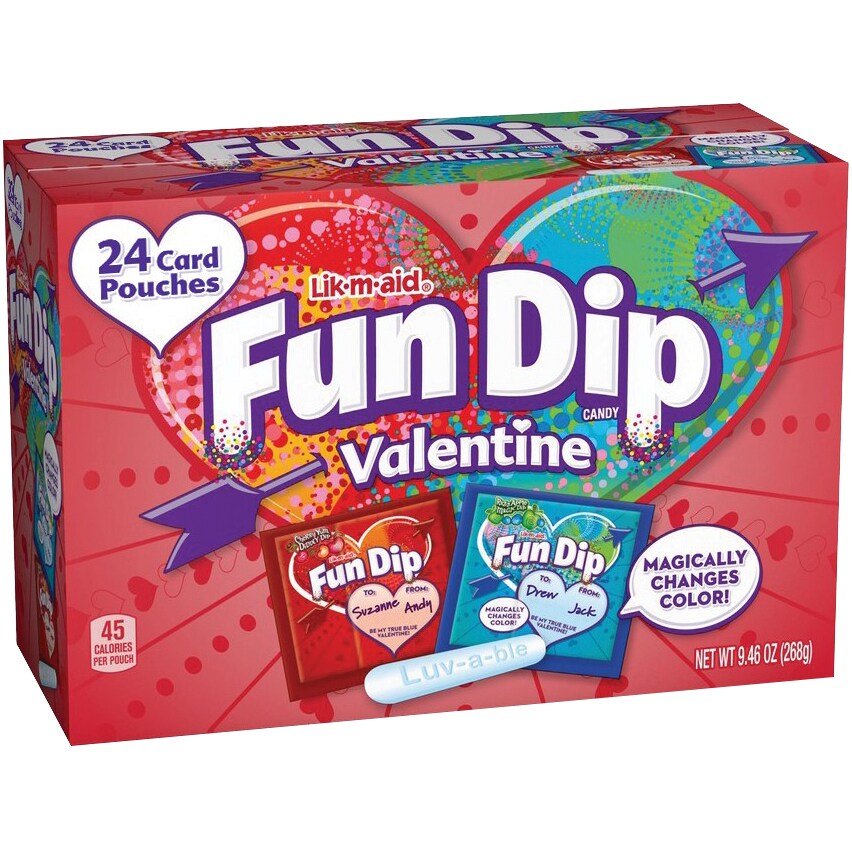 Fun Dip Valentine Candy Lik-m-aid