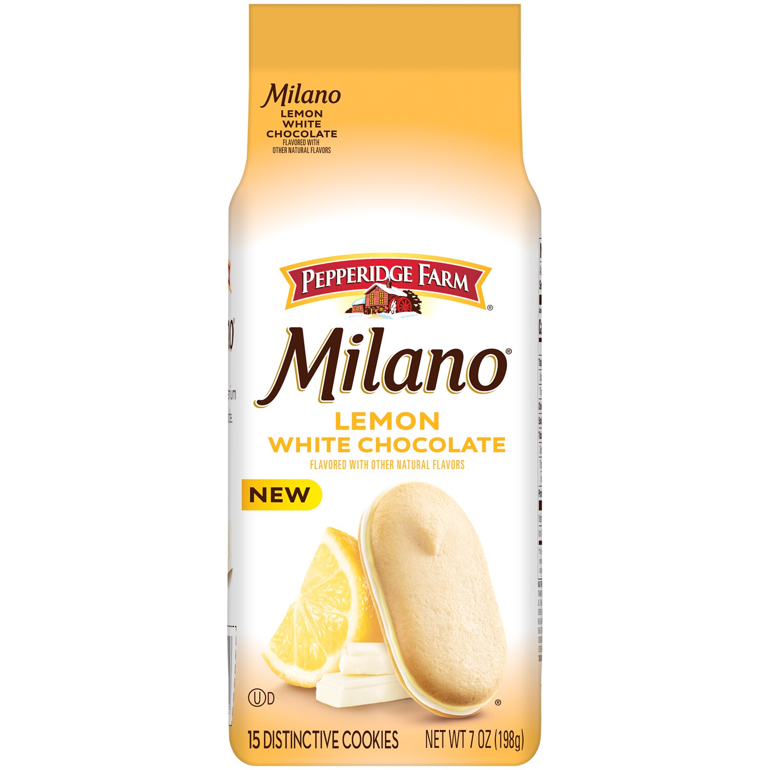 Pepperidge Farm Milano Cookies, Lemon White Chocolate