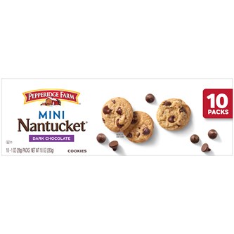 Pepperidge Farm Mini Nantucket, Dark Chocolate