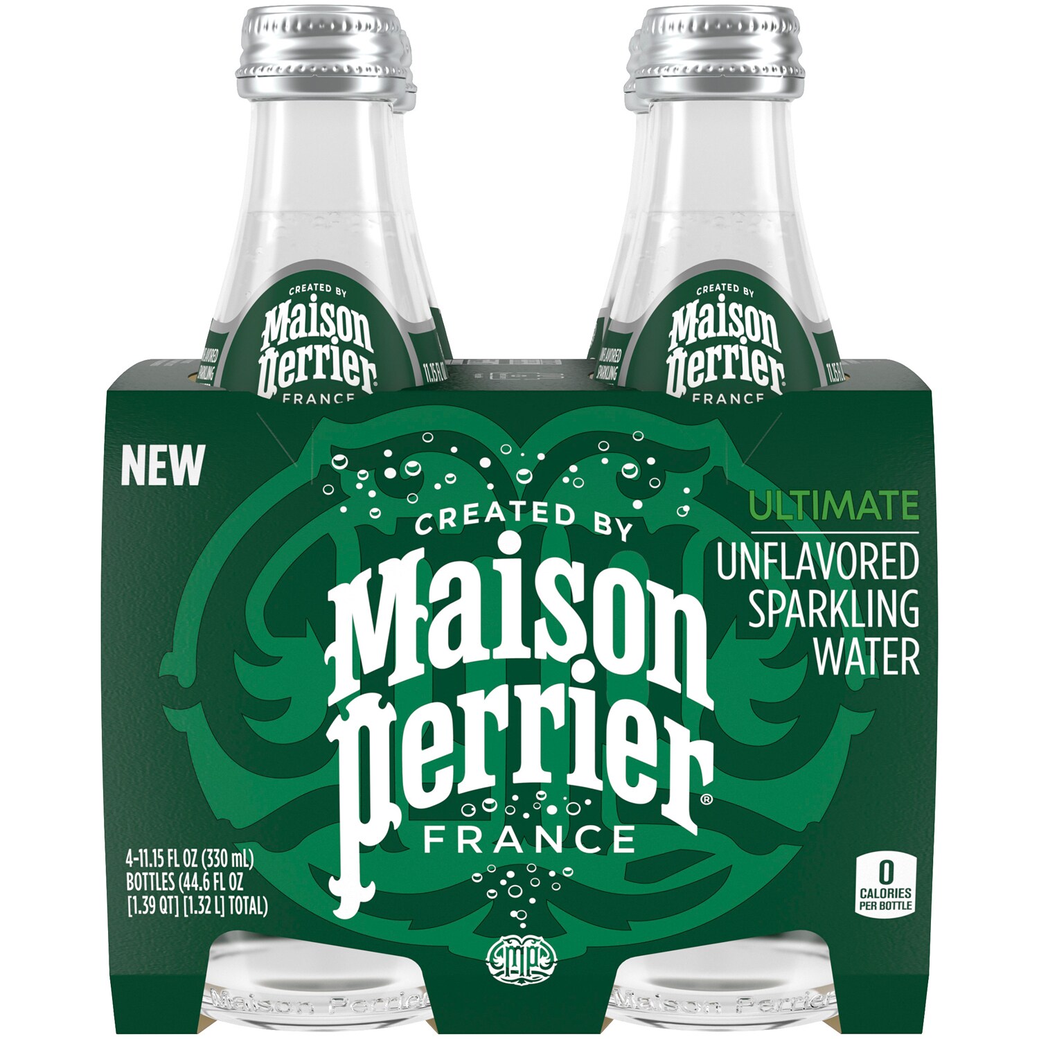 Perrier Maison Perrier Sparkling Water, Glass Bottles