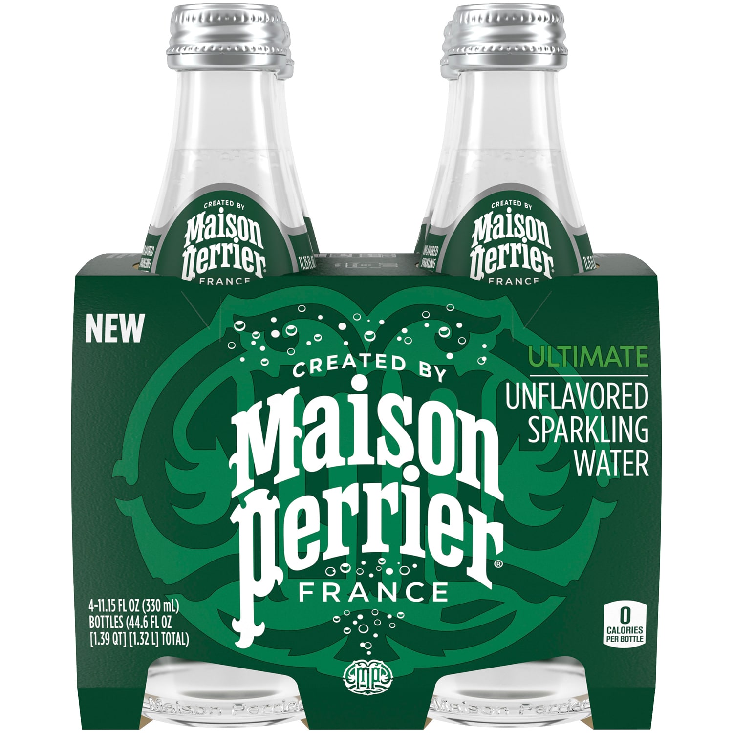 Perrier Maison Perrier Sparkling Water, Glass Bottles