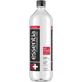 Essentia Alkaline Water, Plastic Bottle