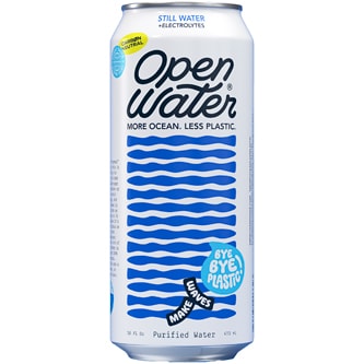 Open Water Still Water +Electrolytes, Can