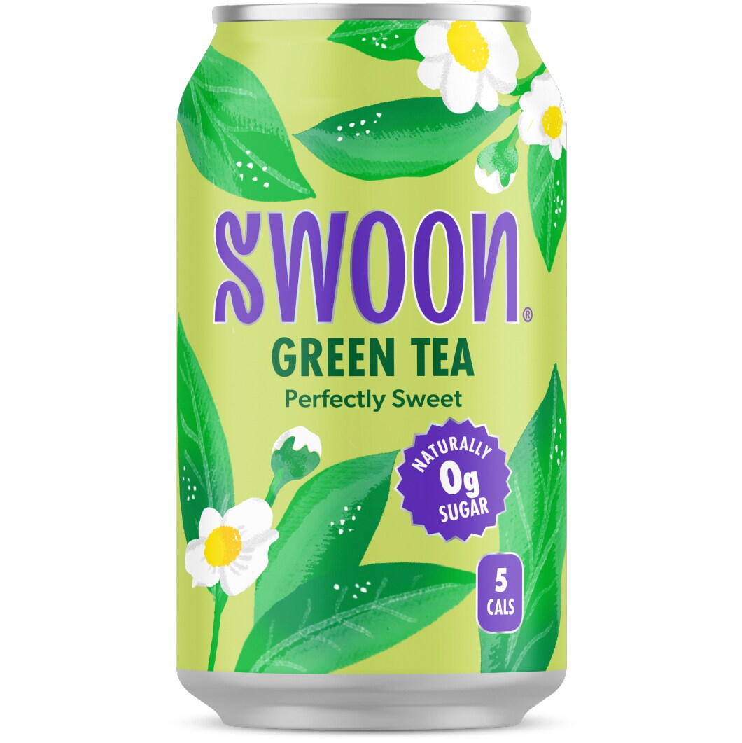 Swoon Zero Sugar Green Tea, Can