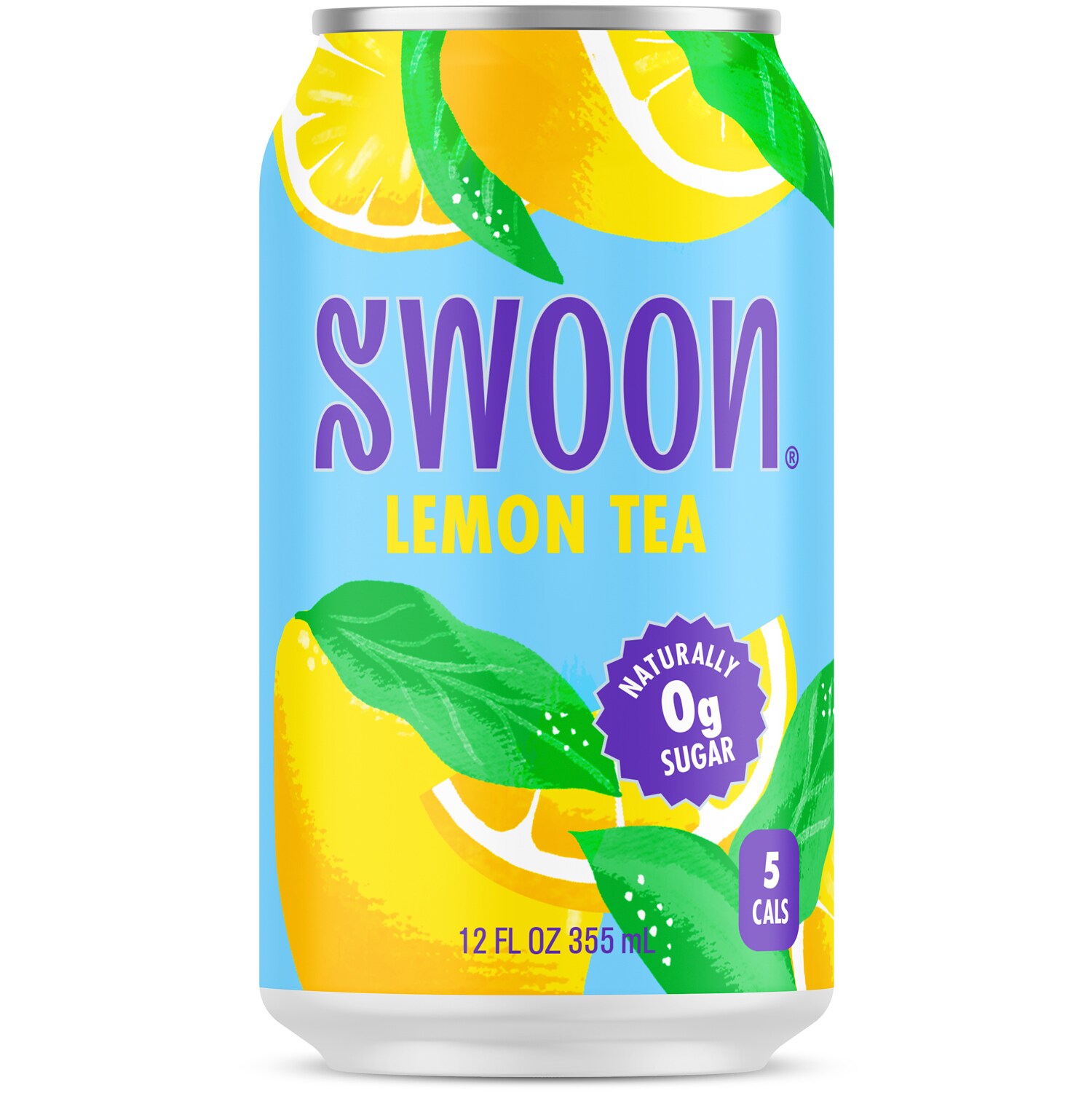 Swoon Zero Sugar Lemon Tea, Can