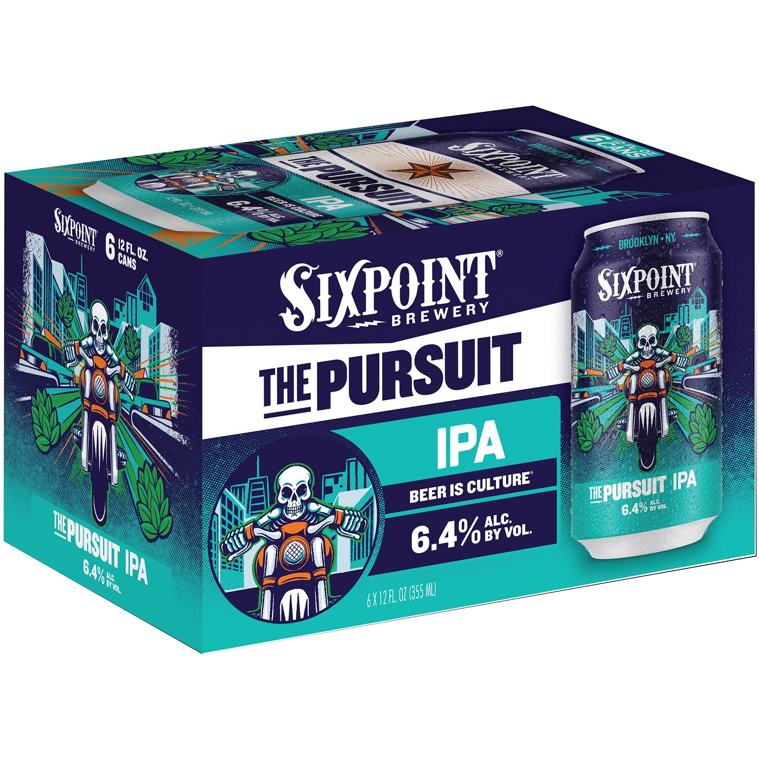 Sixpoint Brewery The Pursuit IPA, Cans