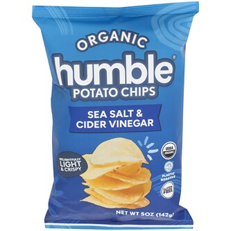 Humble Organic Potato Chips, Sea Salt & Cider Vinegar