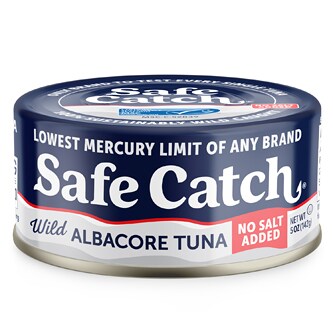 Safe Catch Wild Albacore Tuna, No Salt Added