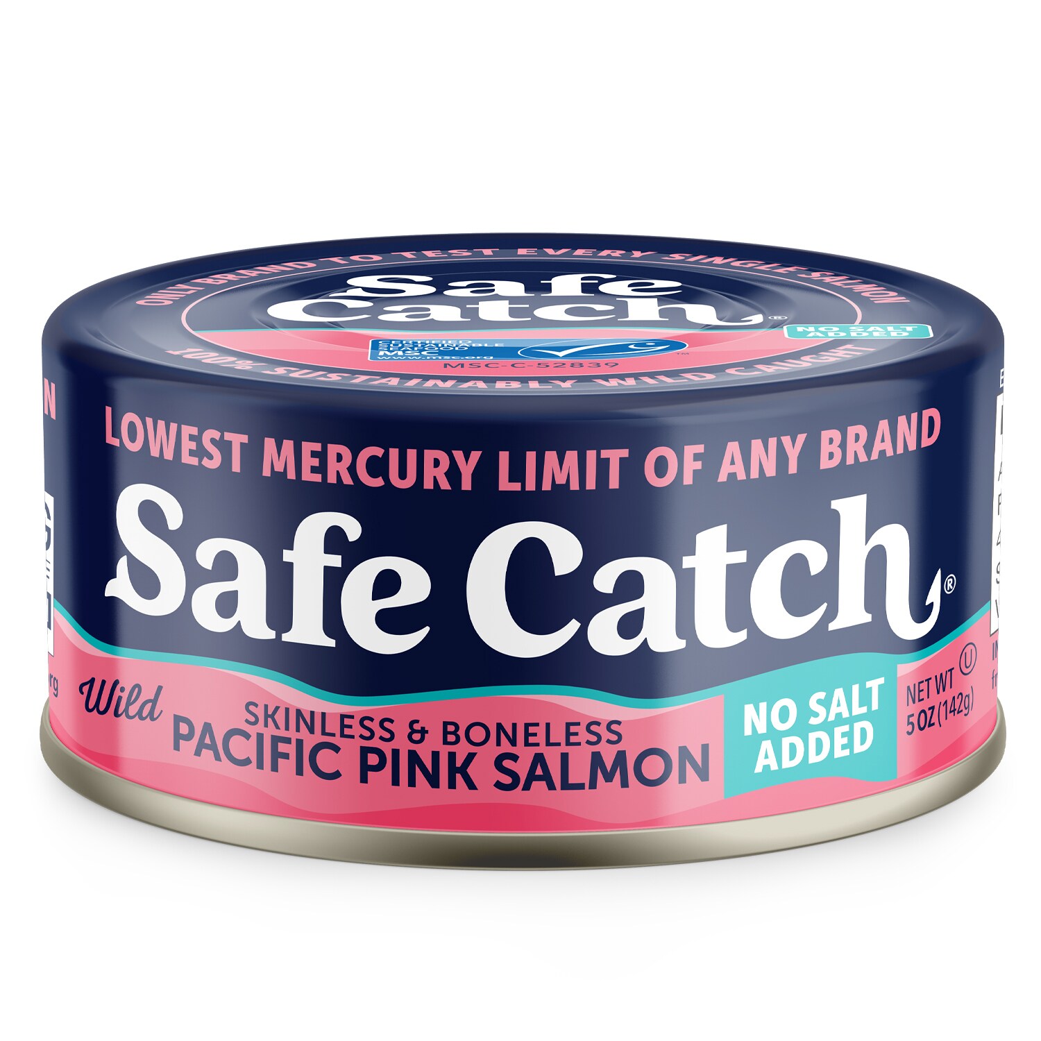 Safe Catch Wild Pacific Pink Salmon, No Salt Added