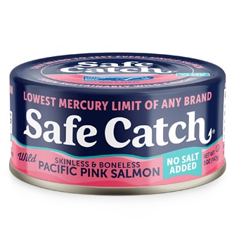Safe Catch Wild Pacific Pink Salmon, No Salt Added