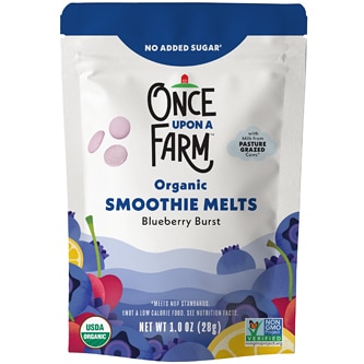 Once Upon a Farm Organic Kids Smoothie Melts, Blueberry Burst