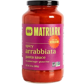 Matriark Foods Upcycled Arrabbiata Sauce, Glass Bottle