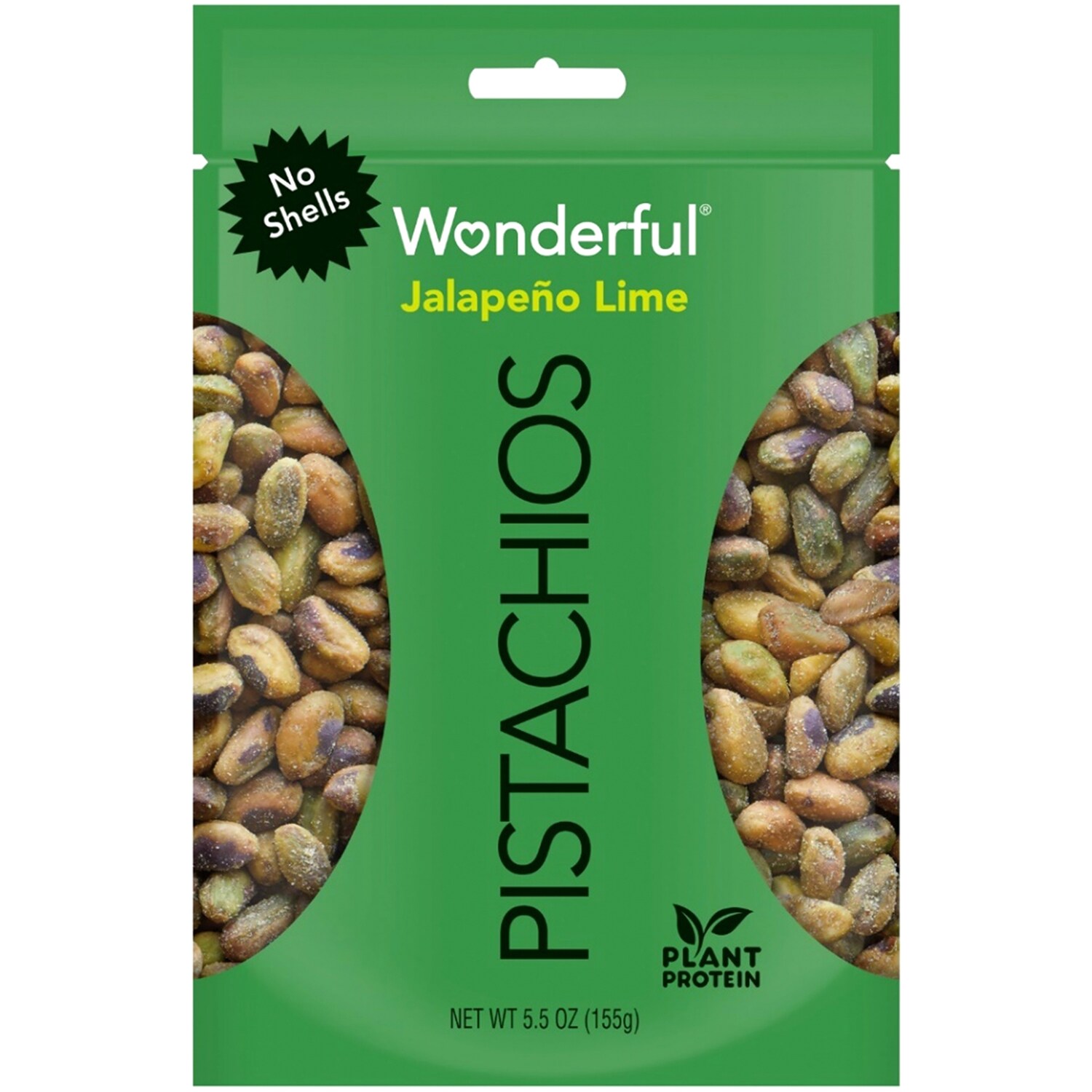 Wonderful No Shell Pistachios, Jalapeno Lime