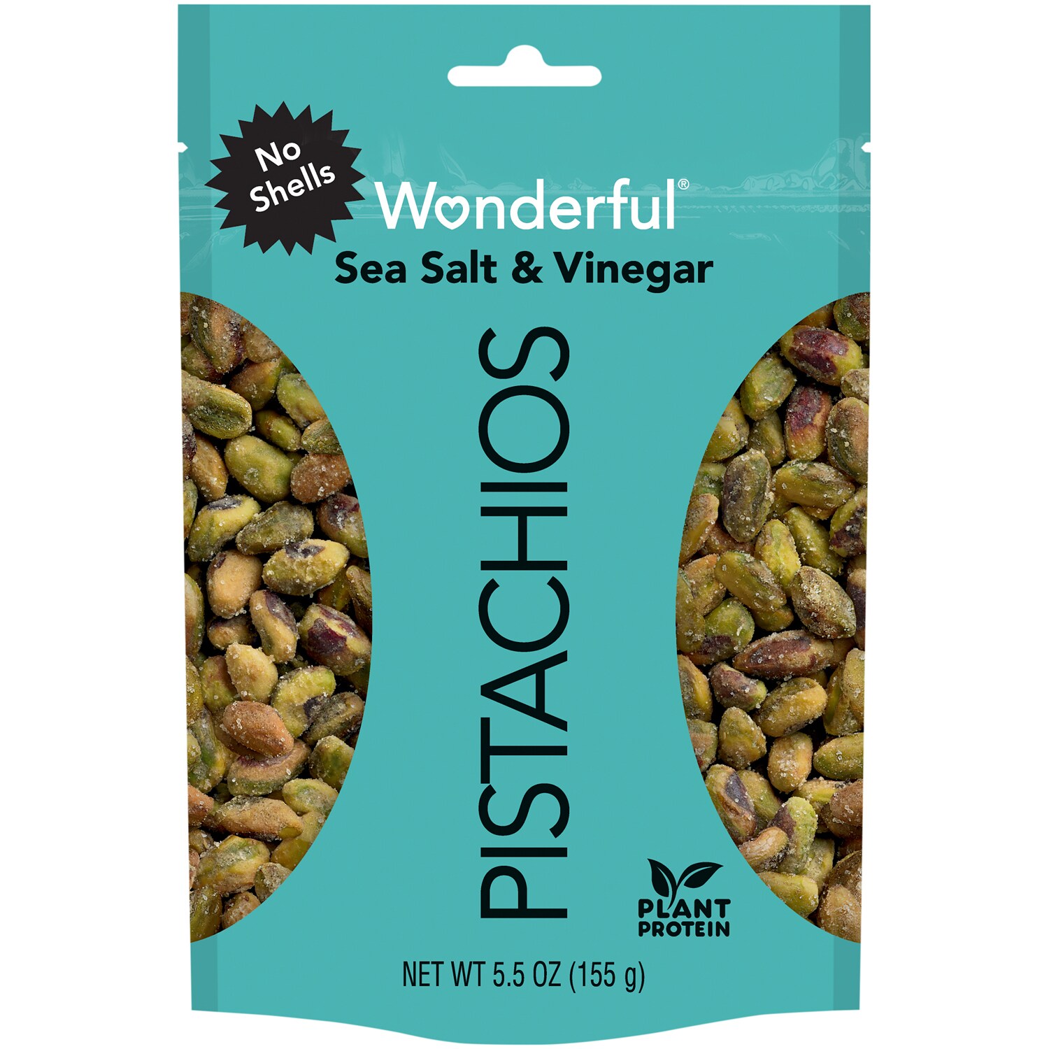Wonderful No Shell Pistachios, Sea Salt Vinegar