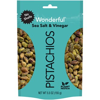Wonderful No Shell Pistachios, Sea Salt Vinegar