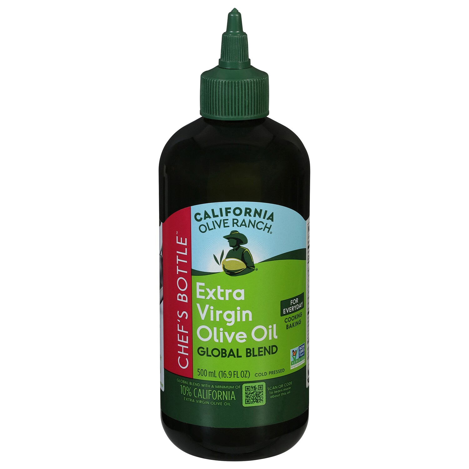 California Olive Ranch Everyday Extra-Virgin Olive Oil Global Blend, Chefs Bottle