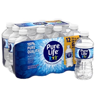 Pure Life Purified Water, Plastic Bottles