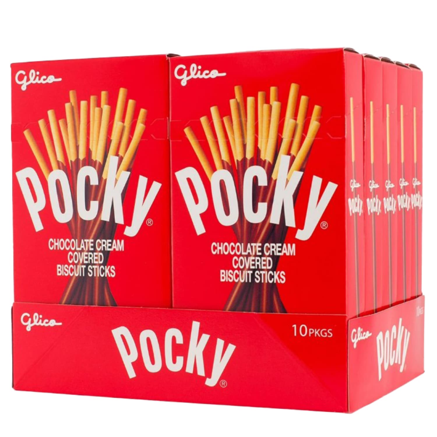 Pocky Chocolate Cream Covered Biscuit Sticks