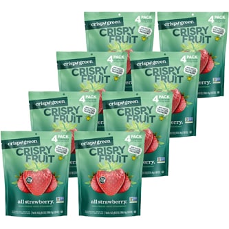 Crispy Green Freeze-Dried Strawberry