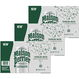 Maison Perrier Sparkling Water, Cans
