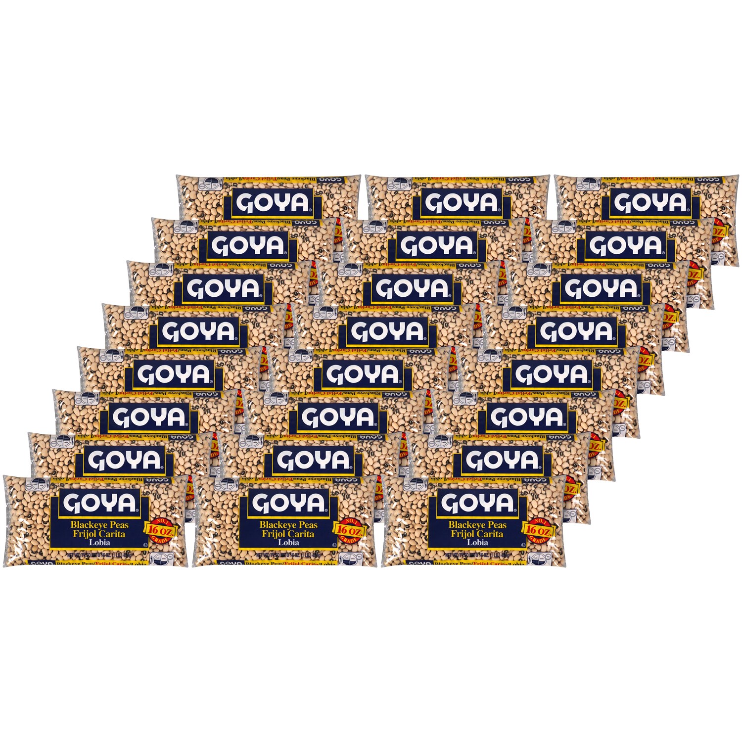 Goya Blackeye Peas, Dry, Case