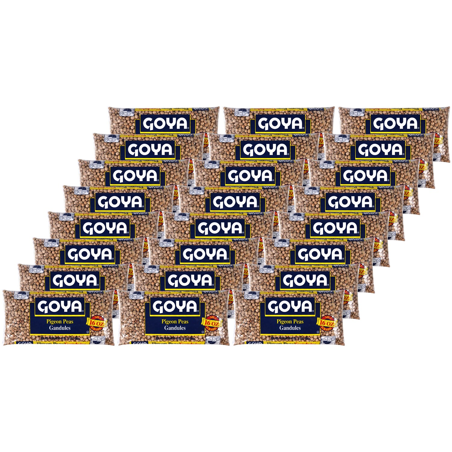Goya Pigeon Peas, Dry, Case