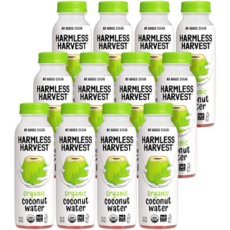 Harmless Harvest Organic Coconut Water, Plastic Bottles