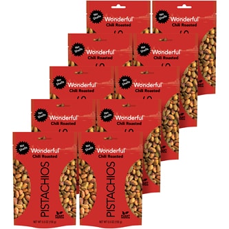 Wonderful No Shell Pistachios, Chili Roasted