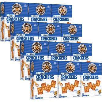 Pretzelized Crackers, Sea Salt