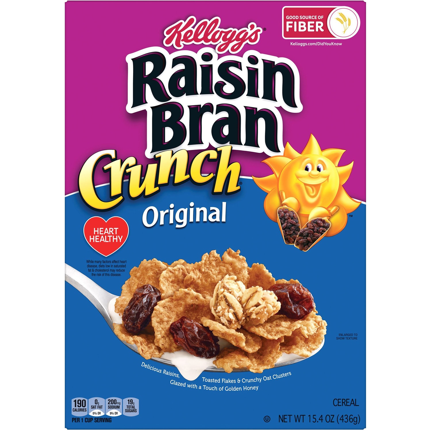 Kellogg's Raisin Bran Crunch Cereal
