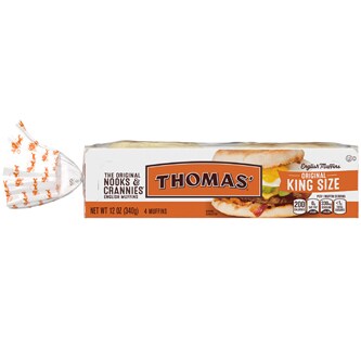 Thomas' English Muffins, King Size
