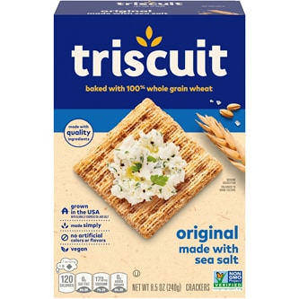 Nabisco Triscuit Snack Crackers, Original