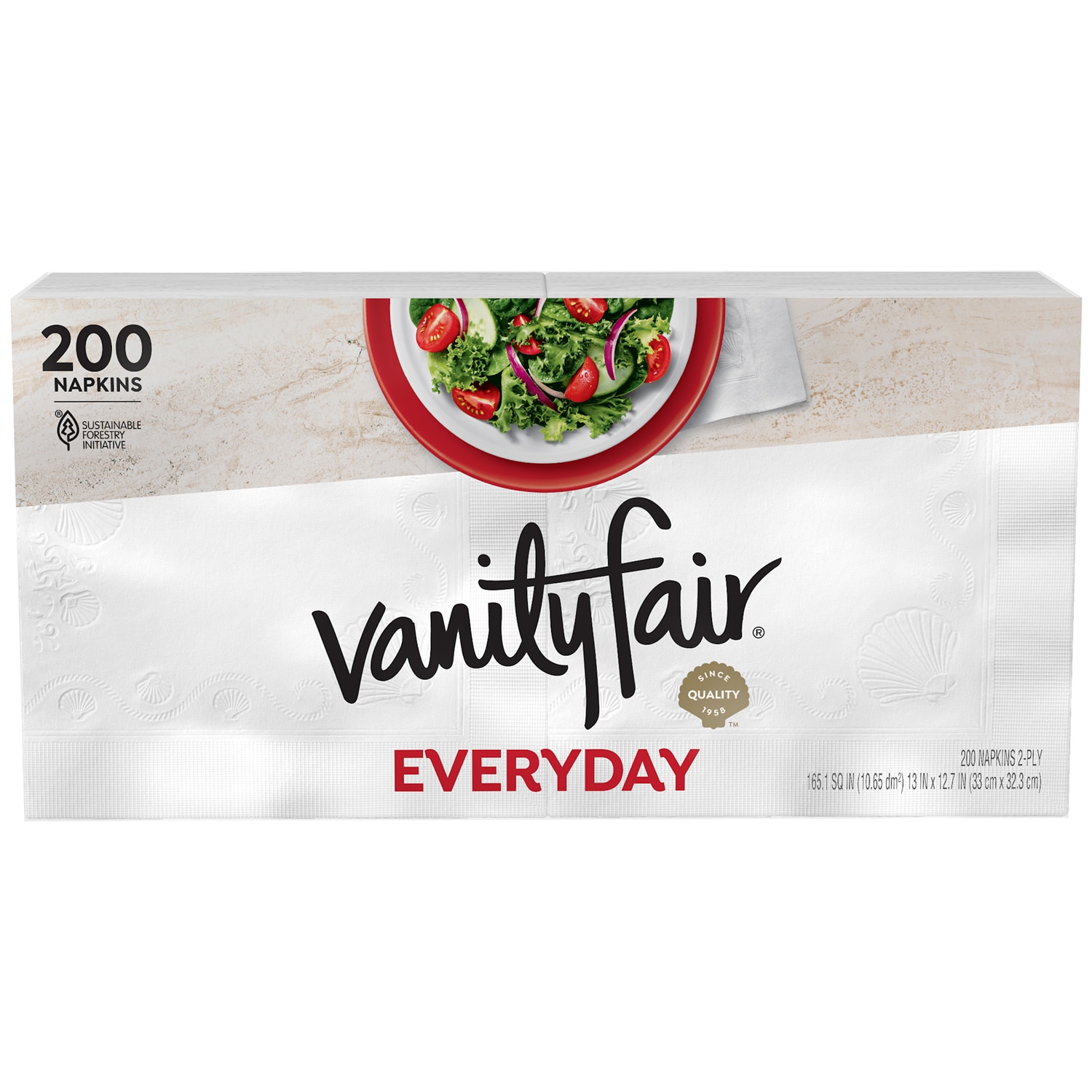 Vanity Fair 2-Ply Everyday Napkins