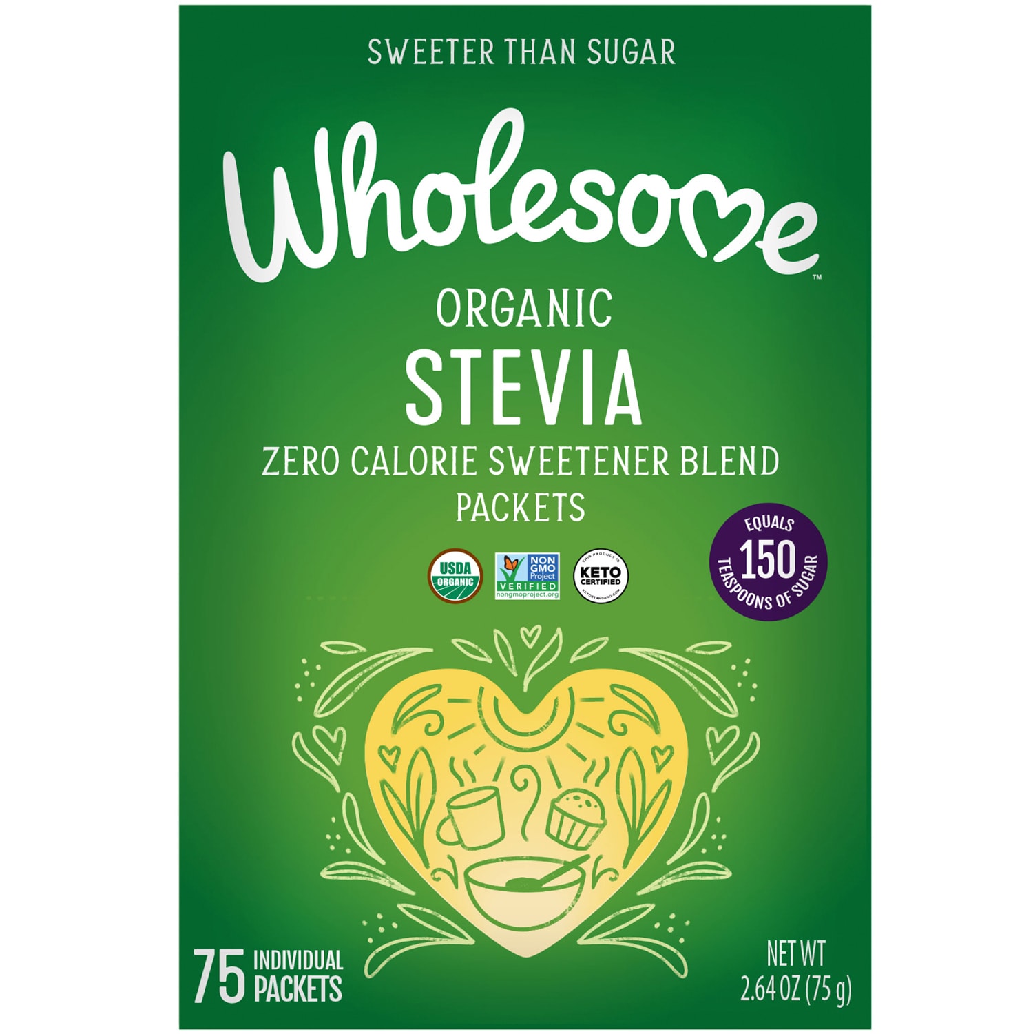 Wholesome Sweeteners Organic Stevia
