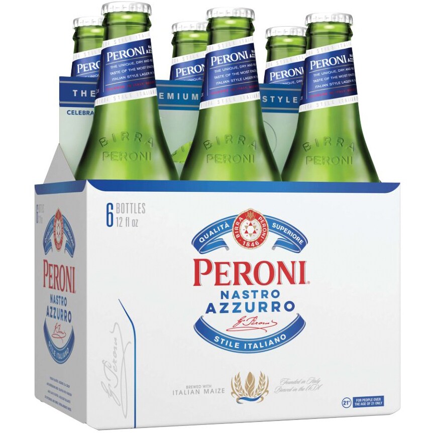 Peroni Lager, Glass Bottles